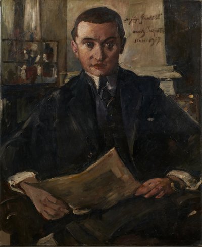 Ritratto di Wolfgang Gurlitt da Lovis Corinth