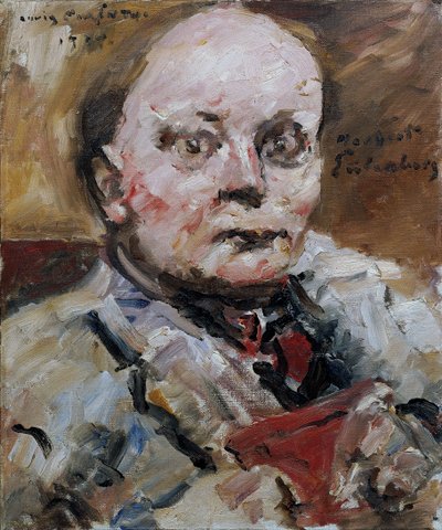 Ritratto del poeta Herbert Eulenberg, 1924 da Lovis Corinth