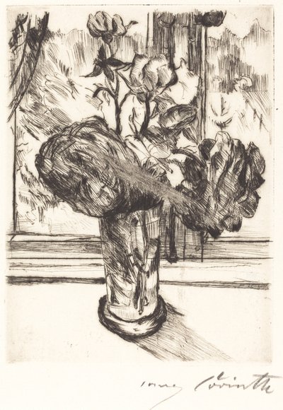 Rose in un bicchiere d
