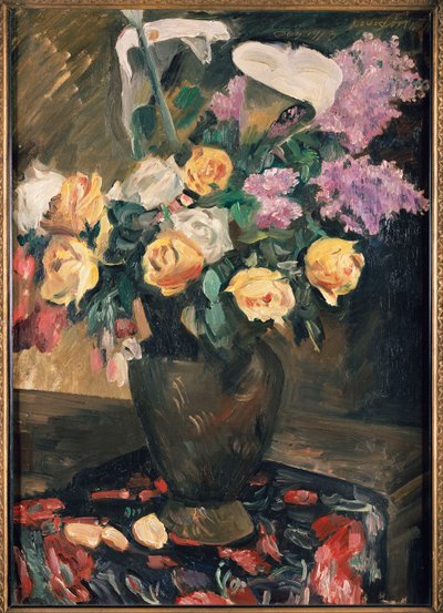 Rose, lillà e gigli, 1913 da Lovis Corinth