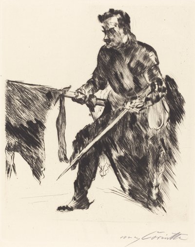 Rudolf Rittner come Florian Geyer, 1914 da Lovis Corinth