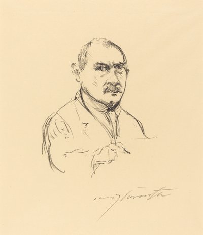 Autoritratto da Lovis Corinth