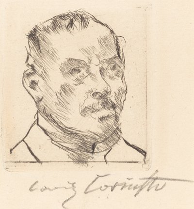 Autoritratto - Testa da Lovis Corinth