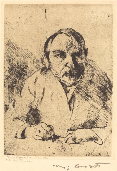 Autoritratto, 1912 da Lovis Corinth
