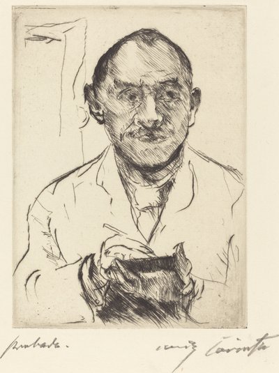 Autoritratto, 1915 da Lovis Corinth
