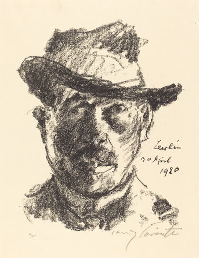 Autoritratto da Lovis Corinth