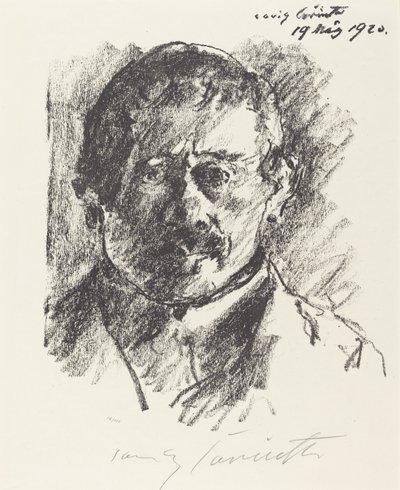 Autoritratto, 1920 da Lovis Corinth