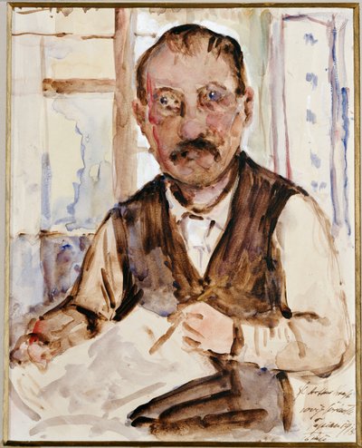 Autoritratto da Lovis Corinth