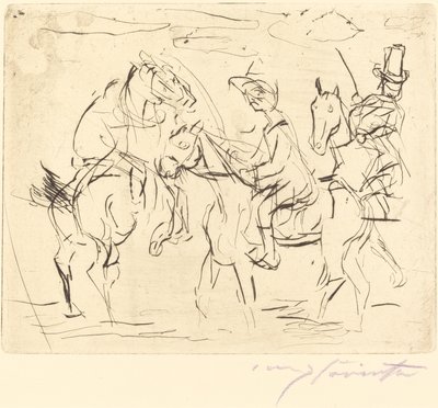 Cavalieri della domenica da Lovis Corinth