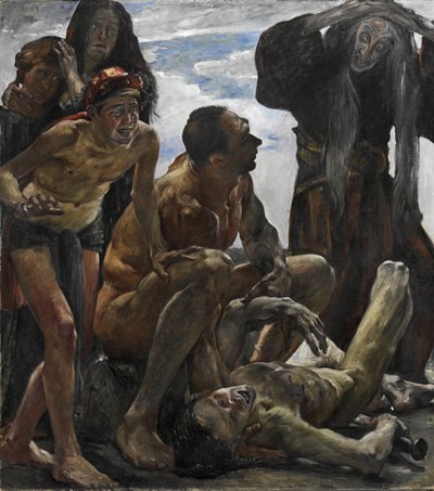 Il lutto da Lovis Corinth