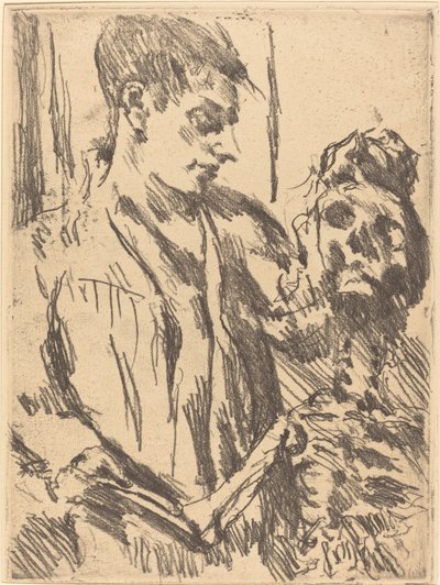 Tod und Jüngling da Lovis Corinth