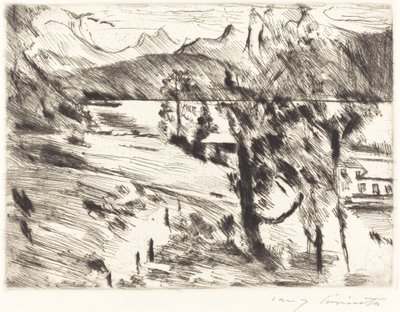 Walchensee Landschaft da Lovis Corinth