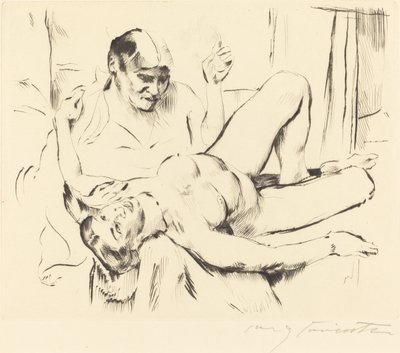 Profezia, 1914 da Lovis Corinth