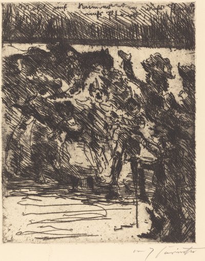"Forza, compagni, a cavallo, a cavallo! In battaglia, verso la libertà!" da Lovis Corinth