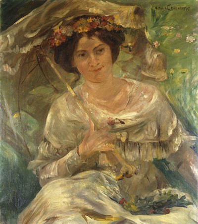Donna al sole da Lovis Corinth