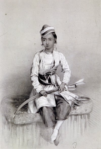 Un giovane Raja di collina, 1844 da Lowes Dickinson