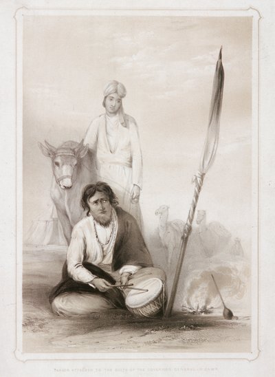 Fakeer al seguito del Governatore Generale in campo, 1844 da Lowes Dickinson