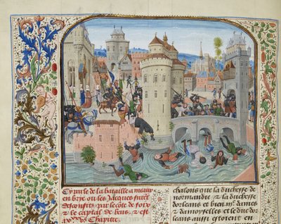 Sconfitta della Jacquerie il 9 giugno 1358 (ca. 1470-1475) da Loyset Liedet