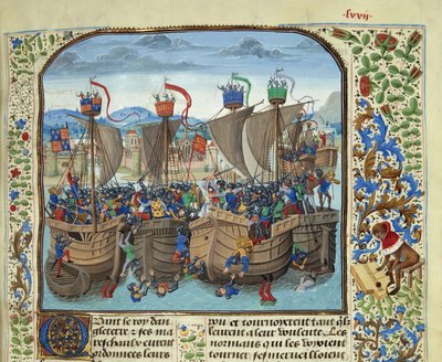 La battaglia di Sluys del 24 giugno 1340 da Loyset Liedet