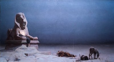 "Le Repos de la Sainte Famille pendant la Fuite en Egypte" Dipinto di Luc Olivier Merson (1846-1920) 1879 Dimensioni 77 x 133 cm Olio su tela Musee des Beaux Arts, Nizza da Luc-Oliver Merson