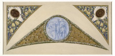 Schizzo per la Scala delle Feste al Municipio di Parigi: Gemelli, tra il 1888 e il 1898 da Luc Oliver Merson