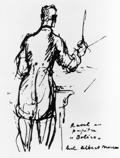 Ravel dirige il Bolero da Luc Albert Moreau