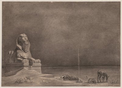 Riposo durante la fuga in Egitto da Luc Olivier Merson
