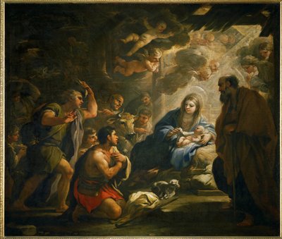 Adorazione dei pastori ... da Luca (circle of) Giordano