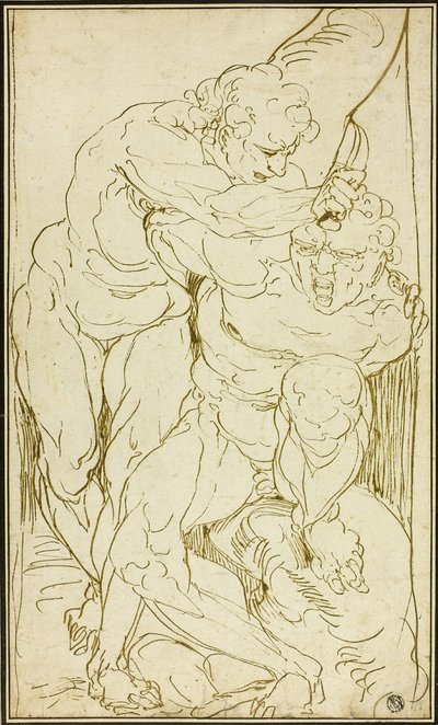 Apollo scortica Marsia da Luca Cambiaso