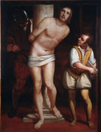 Cristo alla colonna o la flagellazione da Luca Cambiaso