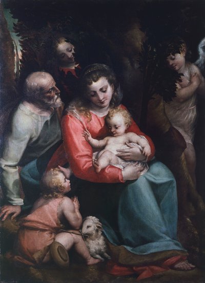 Madonna con Bambino e Santi da Luca Cambiaso