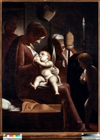 Vergine e Bambino con San Giovanni Battista o "Vergine con una candela" o "Sacra Famiglia con Sant