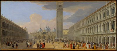 Piazza San Marco, Venice da Luca Carlevarijs