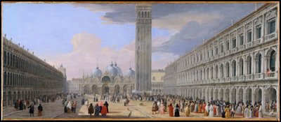 Piazza San Marco, Venice da Luca Carlevarijs