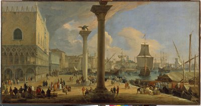 Il Molo e il Palazzo Ducale (Venezia, Italia) da Luca Carlevaris