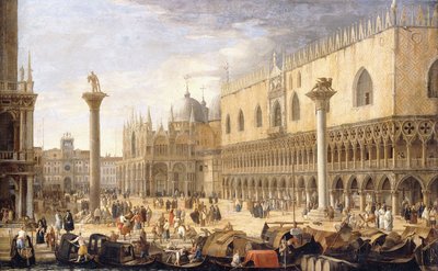 La Piazzetta, Venezia, dal Bacino da Luca Carlevaris