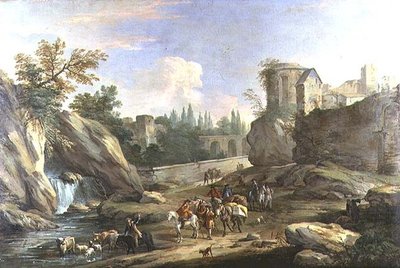 Viaggiatori nella Campagna da Luca Carlevaris