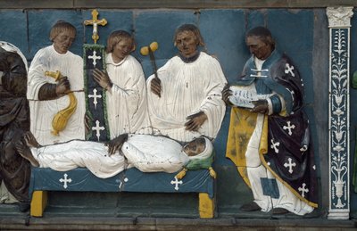 Sepoltura dei morti (dettaglio) da Luca Della Robbia