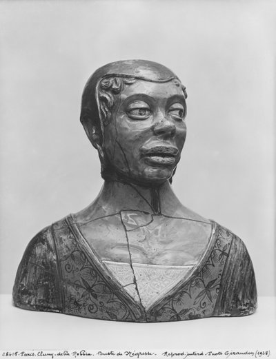 Busto di una donna nera da Luca Della Robbia