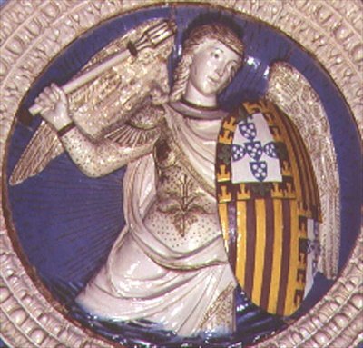 Fortezza, tondo dalla tomba del Cardinale del Portogallo da Luca Della Robbia