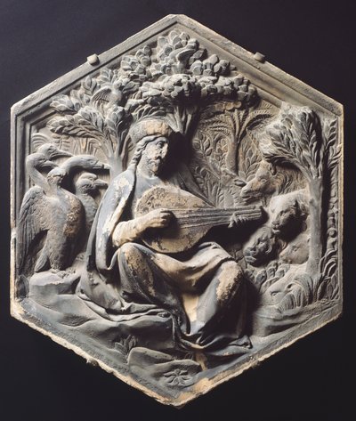 Musica (Orfeo) da Luca Della Robbia
