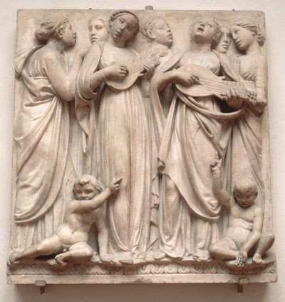 Angeli cantanti, rilievo dalla Cantoria da Luca Della Robbia
