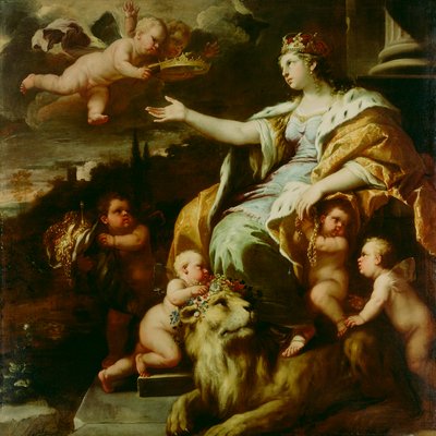 Allegoria della magnanimità, c.1670 da Luca Giordano