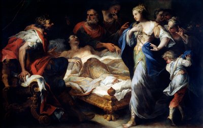 Antioco e Stratonice, XVII o inizio XVIII secolo da Luca Giordano