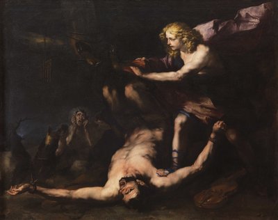 Apollo e Marsia, c. 1660 da Luca Giordano