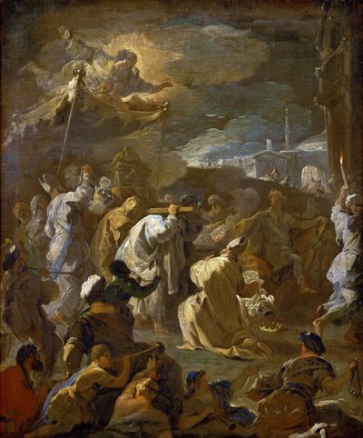 Il re Davide porta l