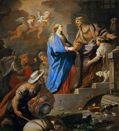 La Visitazione (ca 1696) da Luca Giordano