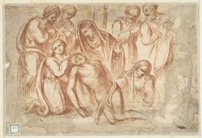 Compianto su Cristo da Luca Giordano