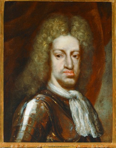 Carlos II, re di Spagna, figlio di FelipeIV ... da Luca Giordano