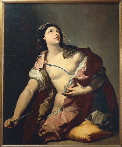 Morte di Lucrezia, di Luca Giordano da Luca Giordano